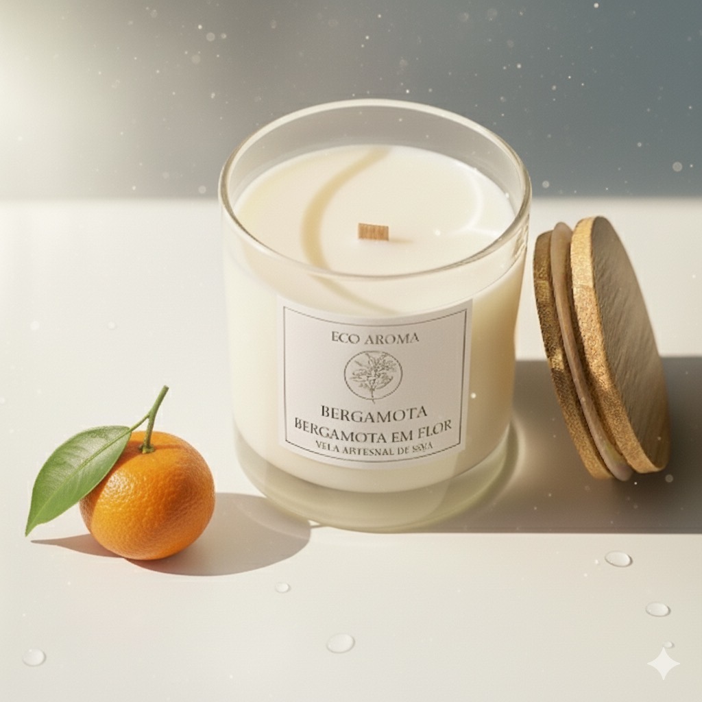 Vela Aromática Bergamota