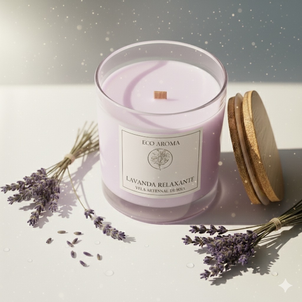 Vela Aromática Lavanda